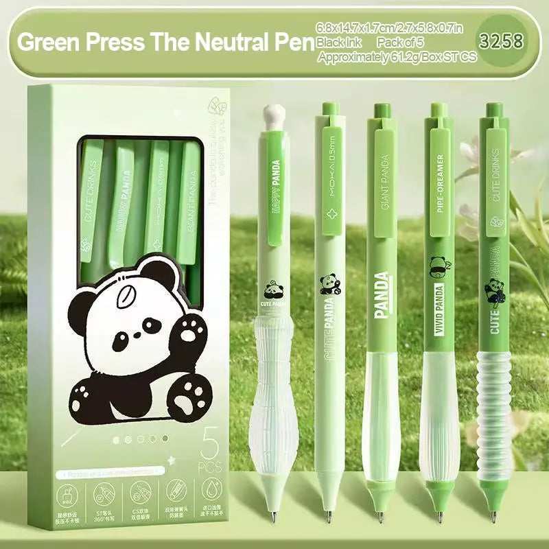 5PCS Colourful Themed Pens